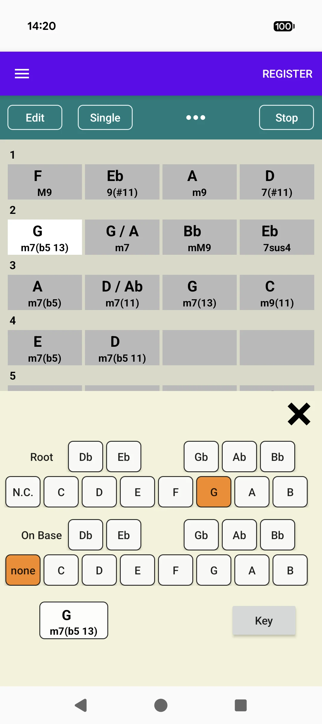 Piano Chords Master screenshot